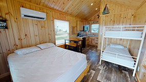 DELUXE CABIN (FULL BATH WITH SHOWER), PATIO Image #3